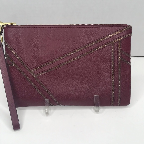 Fossil wristlet Medium wristlet Cabernet NWT - Picture 2 of 4